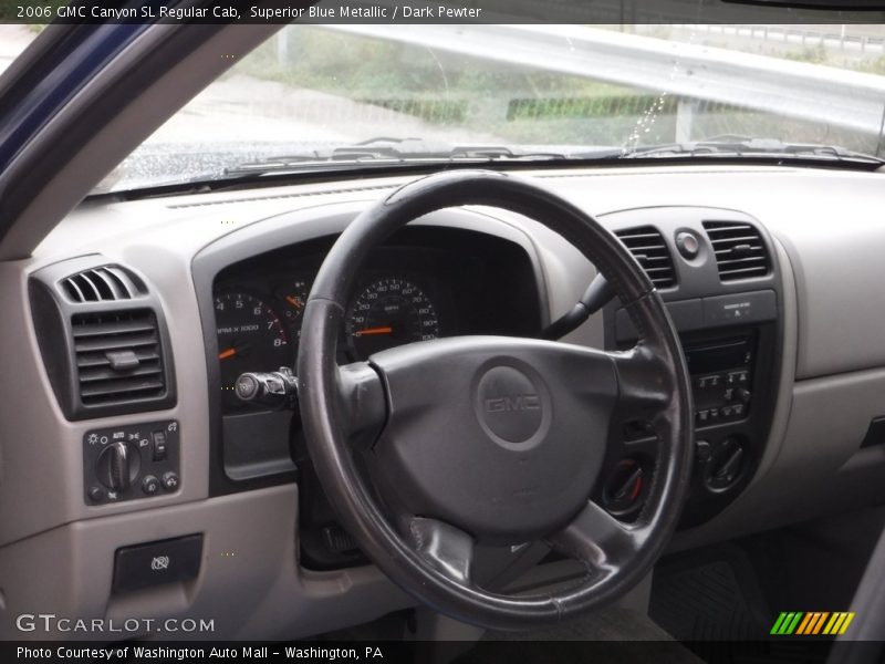 Superior Blue Metallic / Dark Pewter 2006 GMC Canyon SL Regular Cab