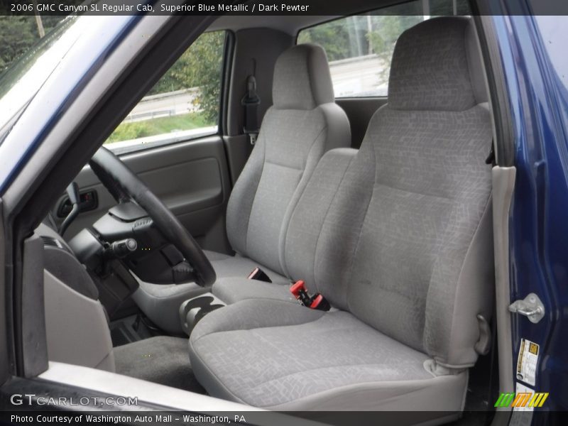 Superior Blue Metallic / Dark Pewter 2006 GMC Canyon SL Regular Cab
