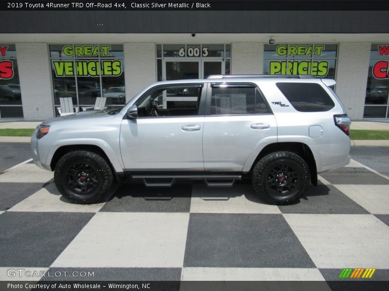 Classic Silver Metallic / Black 2019 Toyota 4Runner TRD Off-Road 4x4