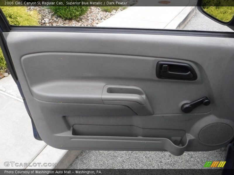 Superior Blue Metallic / Dark Pewter 2006 GMC Canyon SL Regular Cab