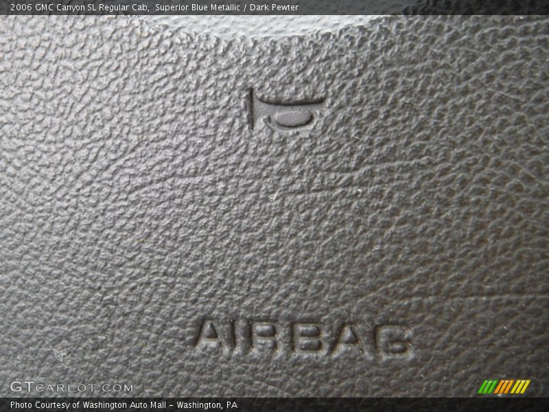 Superior Blue Metallic / Dark Pewter 2006 GMC Canyon SL Regular Cab