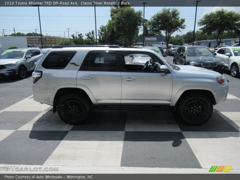 Classic Silver Metallic / Black 2019 Toyota 4Runner TRD Off-Road 4x4