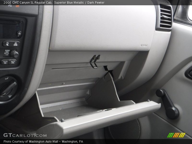 Superior Blue Metallic / Dark Pewter 2006 GMC Canyon SL Regular Cab