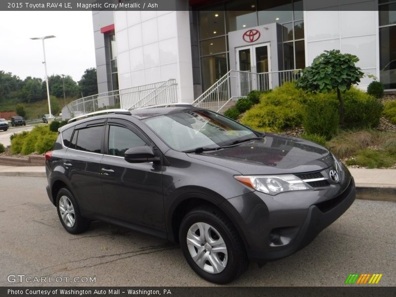 Magnetic Gray Metallic / Ash 2015 Toyota RAV4 LE