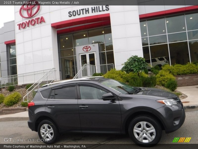 Magnetic Gray Metallic / Ash 2015 Toyota RAV4 LE