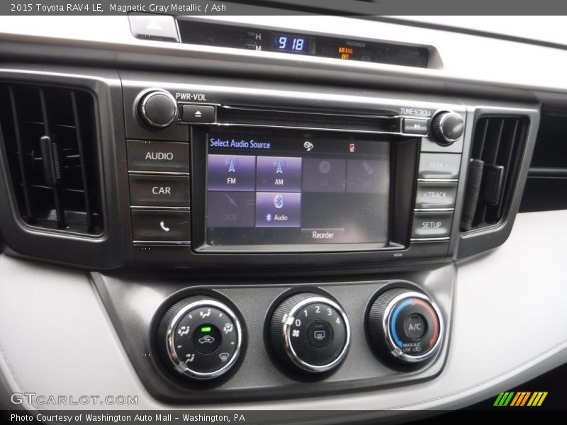 Magnetic Gray Metallic / Ash 2015 Toyota RAV4 LE