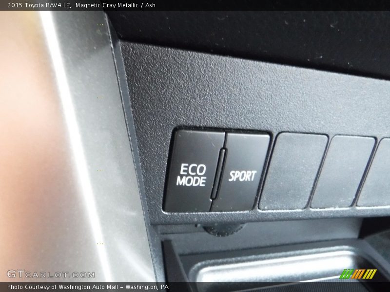 Magnetic Gray Metallic / Ash 2015 Toyota RAV4 LE