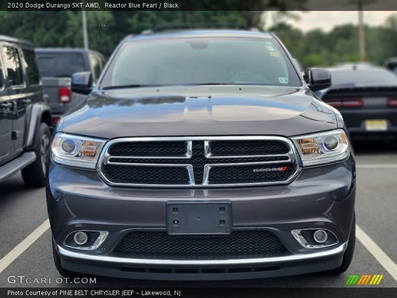 Reactor Blue Pearl / Black 2020 Dodge Durango SXT AWD