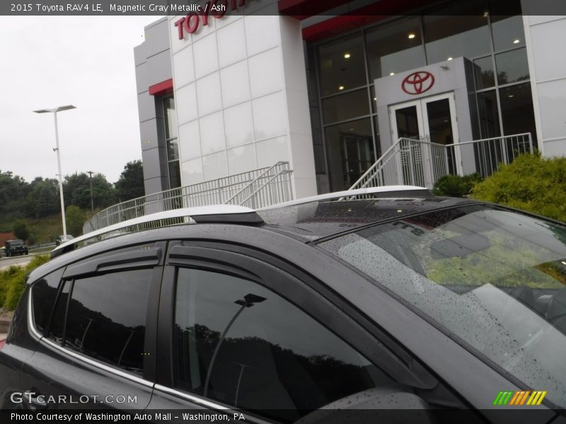 Magnetic Gray Metallic / Ash 2015 Toyota RAV4 LE