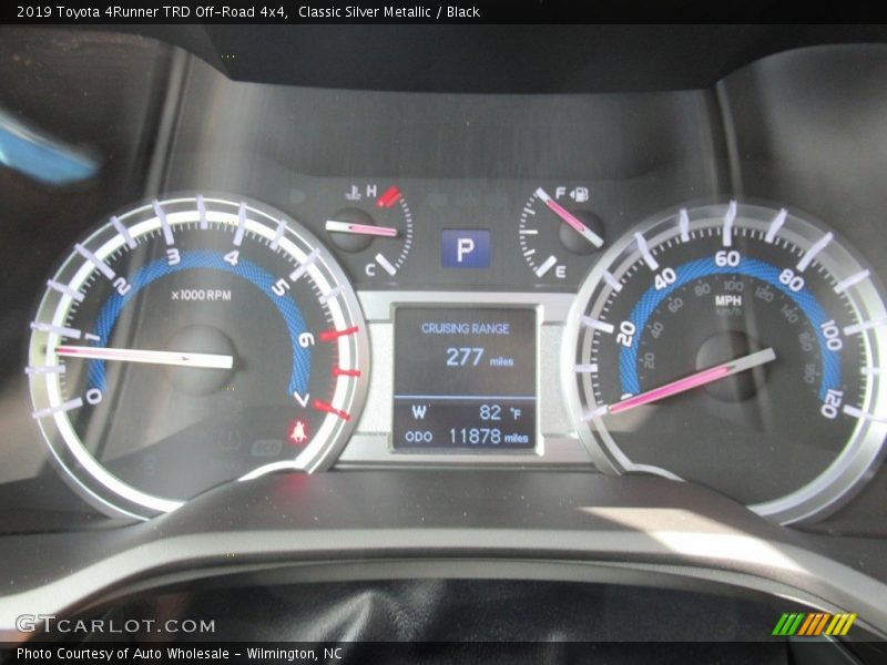 Classic Silver Metallic / Black 2019 Toyota 4Runner TRD Off-Road 4x4