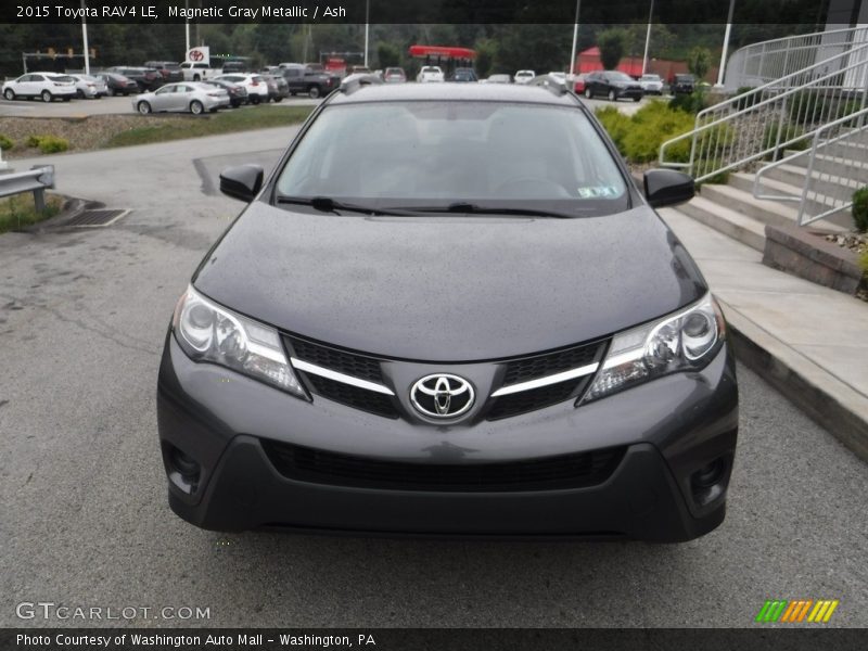 Magnetic Gray Metallic / Ash 2015 Toyota RAV4 LE