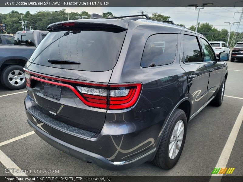 Reactor Blue Pearl / Black 2020 Dodge Durango SXT AWD