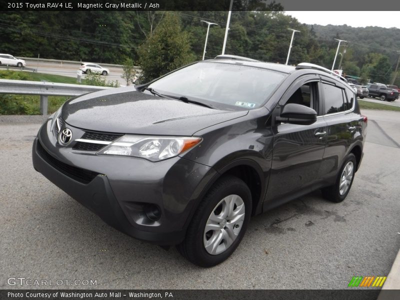 Magnetic Gray Metallic / Ash 2015 Toyota RAV4 LE