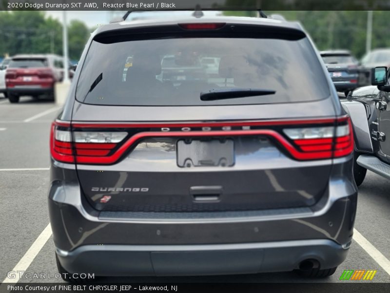 Reactor Blue Pearl / Black 2020 Dodge Durango SXT AWD