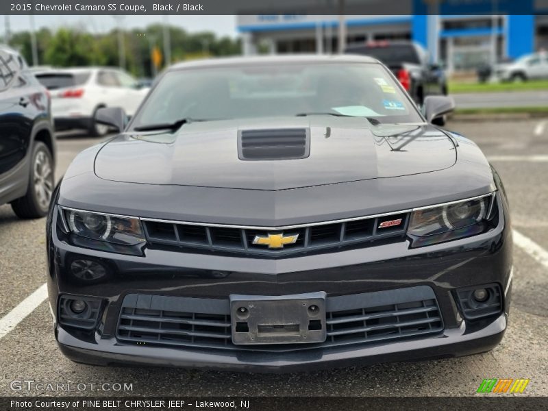 Black / Black 2015 Chevrolet Camaro SS Coupe