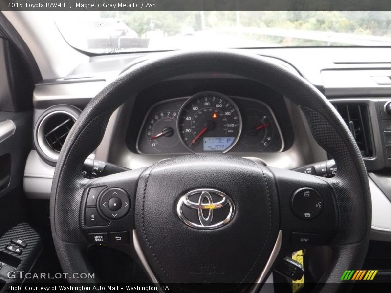 Magnetic Gray Metallic / Ash 2015 Toyota RAV4 LE