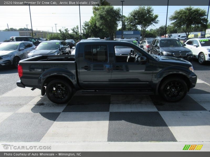 Arctic Blue Metallic / Steel 2020 Nissan Frontier SV Crew Cab
