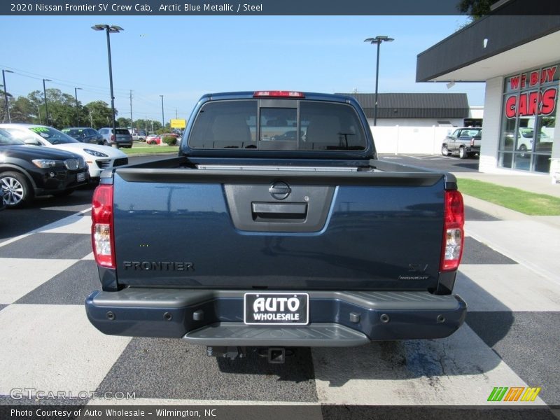 Arctic Blue Metallic / Steel 2020 Nissan Frontier SV Crew Cab