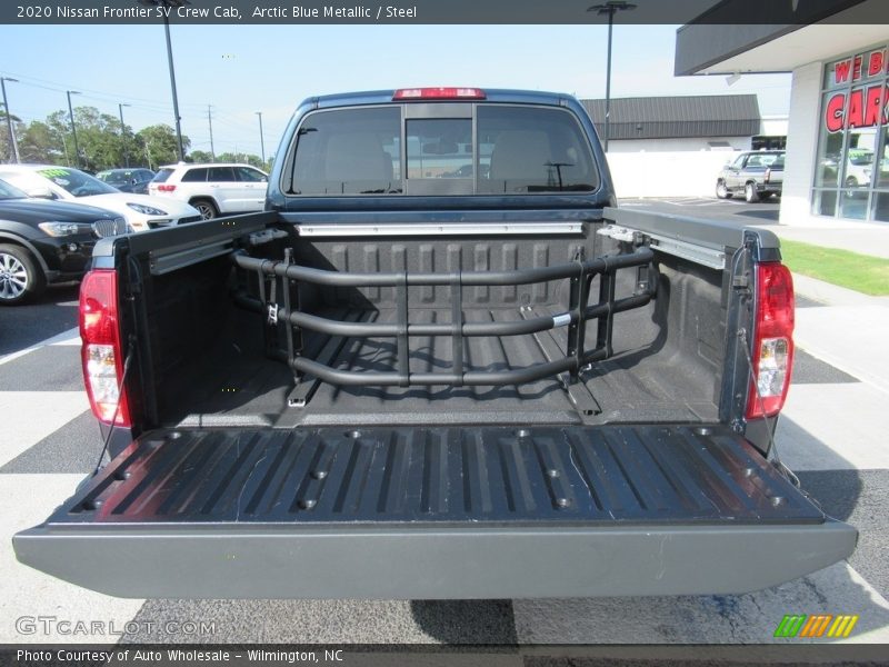 Arctic Blue Metallic / Steel 2020 Nissan Frontier SV Crew Cab