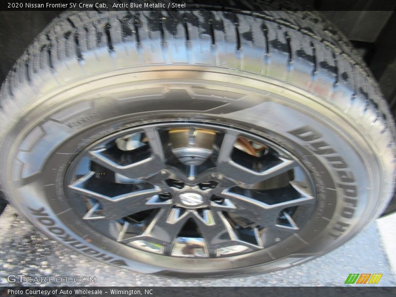Arctic Blue Metallic / Steel 2020 Nissan Frontier SV Crew Cab