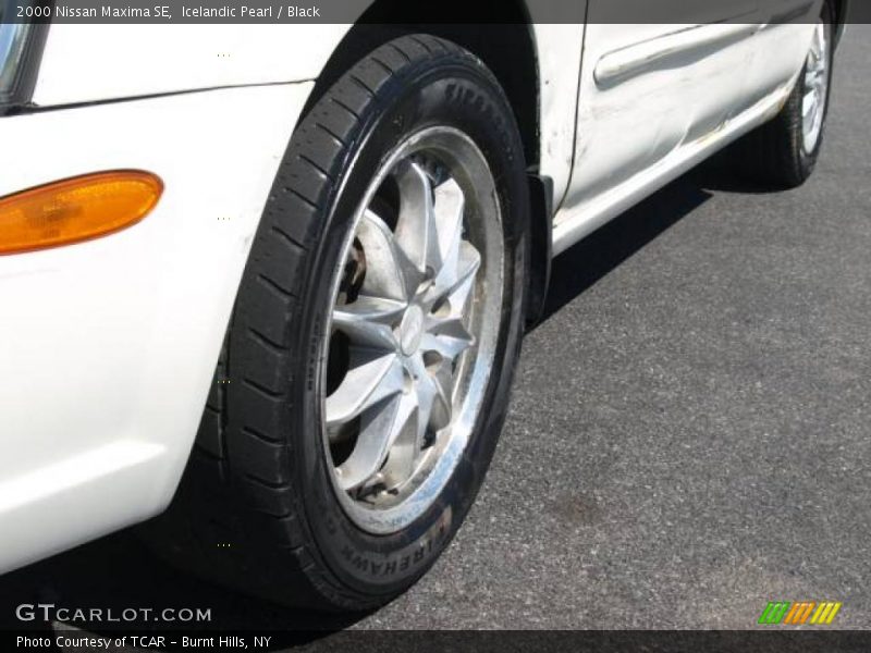 Icelandic Pearl / Black 2000 Nissan Maxima SE