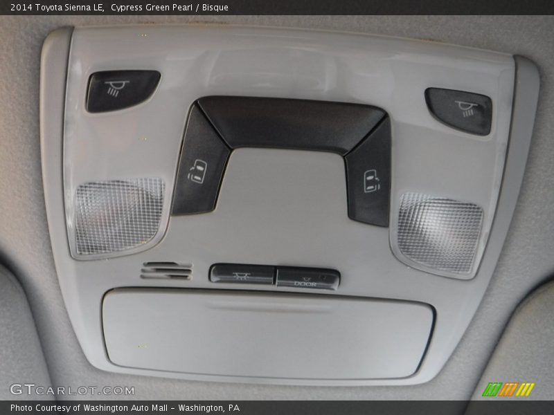 Cypress Green Pearl / Bisque 2014 Toyota Sienna LE