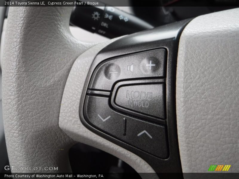 Cypress Green Pearl / Bisque 2014 Toyota Sienna LE