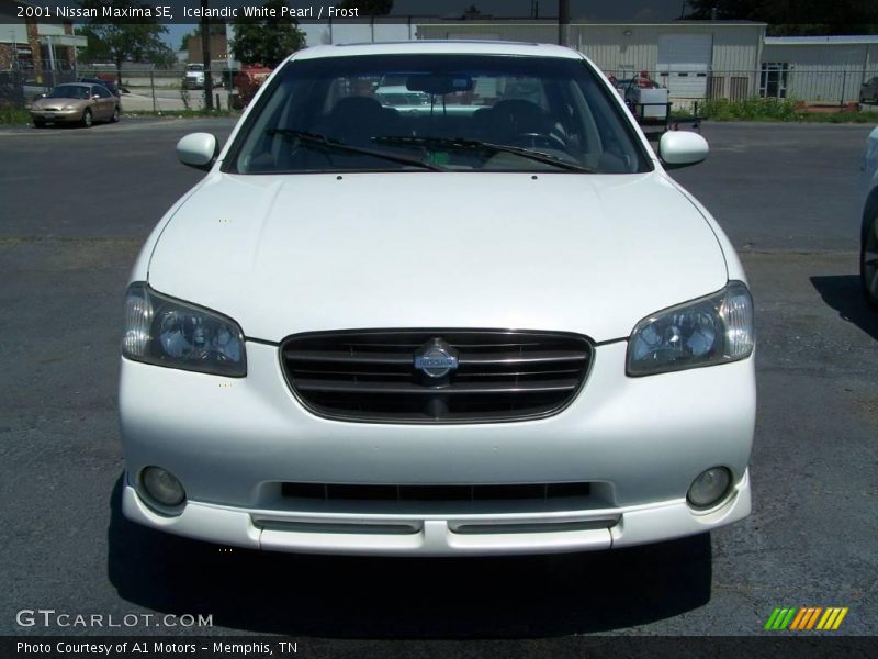 Icelandic White Pearl / Frost 2001 Nissan Maxima SE
