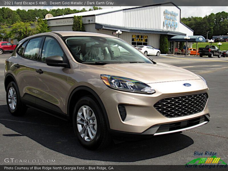  2021 Escape S 4WD Desert Gold Metallic