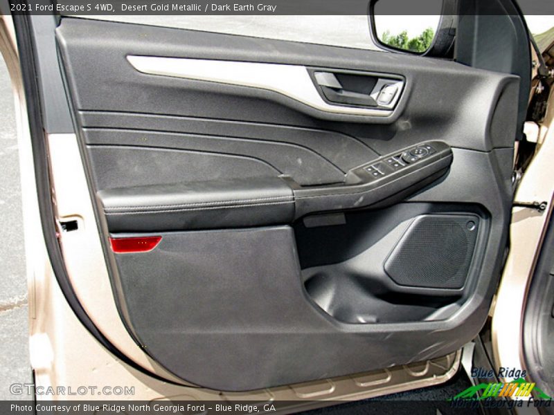 Desert Gold Metallic / Dark Earth Gray 2021 Ford Escape S 4WD