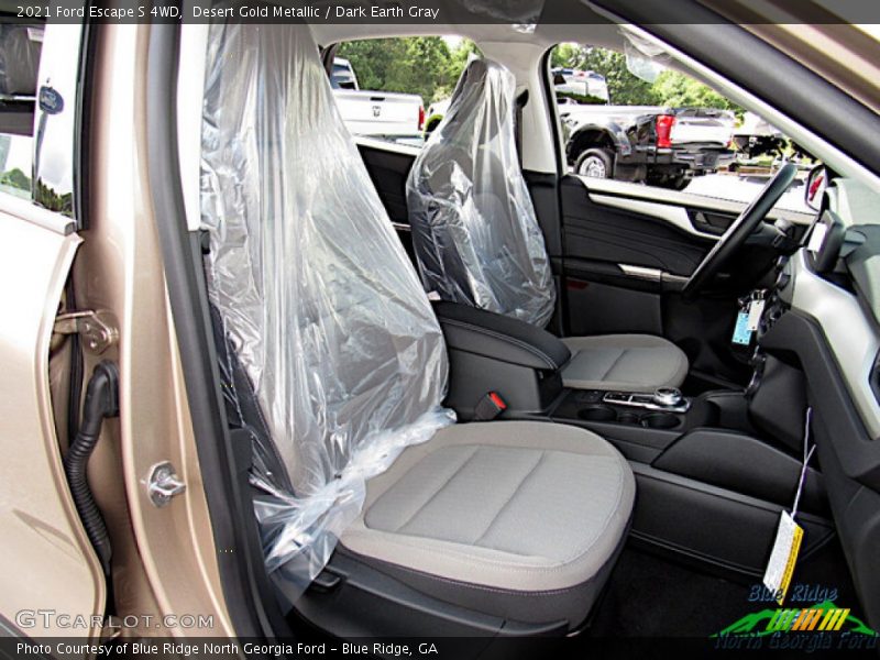 Desert Gold Metallic / Dark Earth Gray 2021 Ford Escape S 4WD