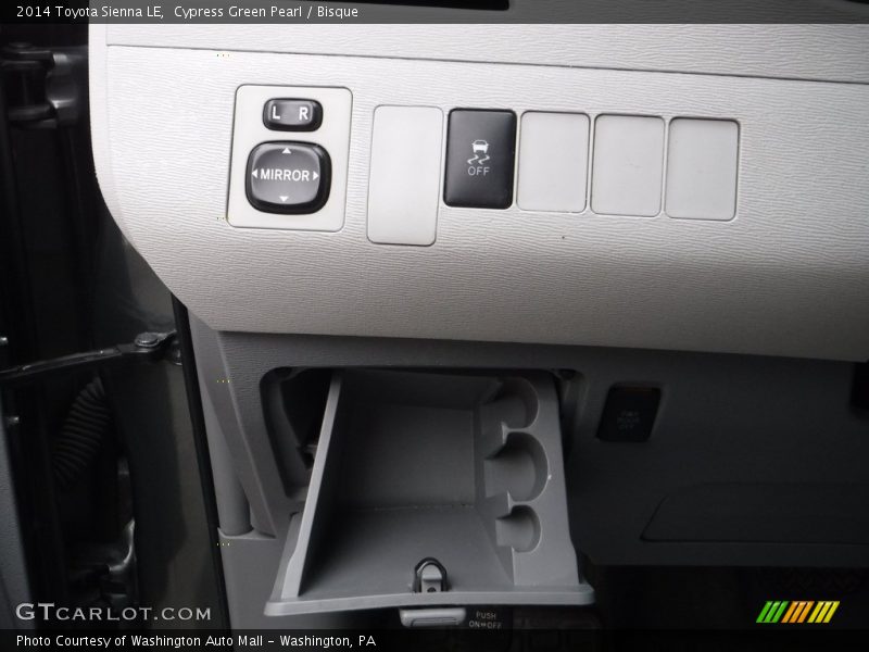 Cypress Green Pearl / Bisque 2014 Toyota Sienna LE