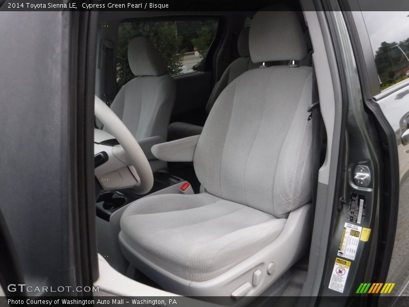 Cypress Green Pearl / Bisque 2014 Toyota Sienna LE