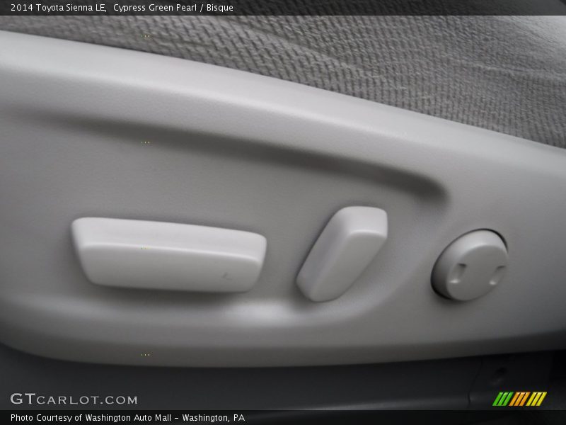 Cypress Green Pearl / Bisque 2014 Toyota Sienna LE