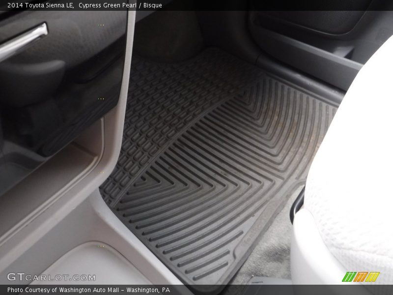 Cypress Green Pearl / Bisque 2014 Toyota Sienna LE