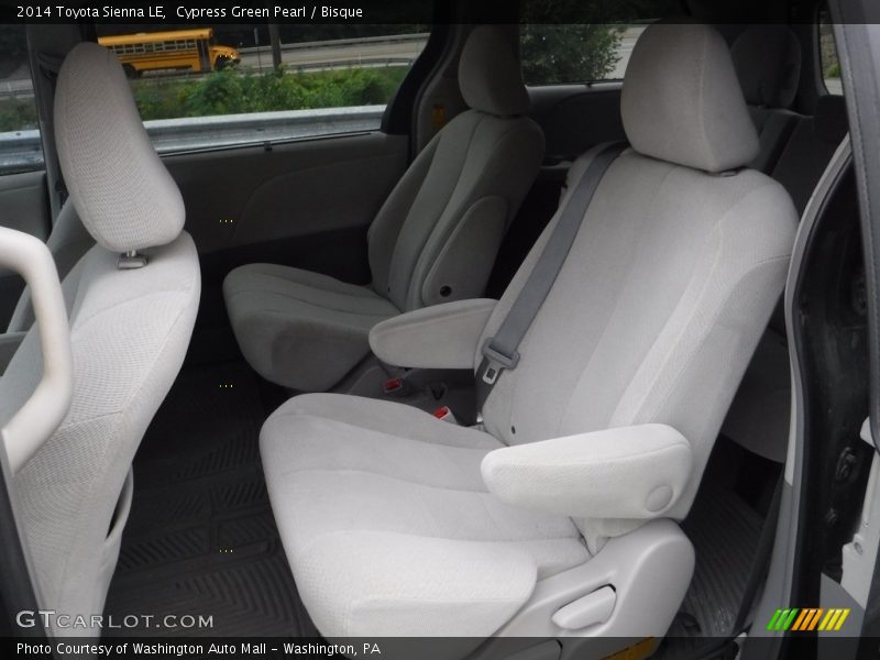 Cypress Green Pearl / Bisque 2014 Toyota Sienna LE