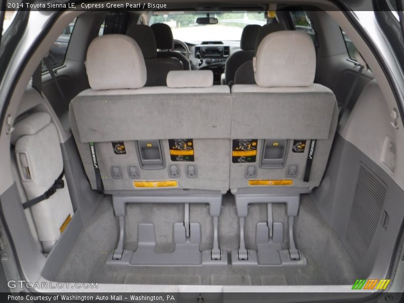 Cypress Green Pearl / Bisque 2014 Toyota Sienna LE