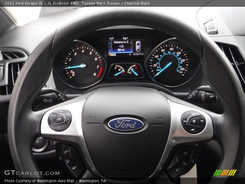 Tuxedo Black Metallic / Charcoal Black 2013 Ford Escape SE 1.6L EcoBoost 4WD