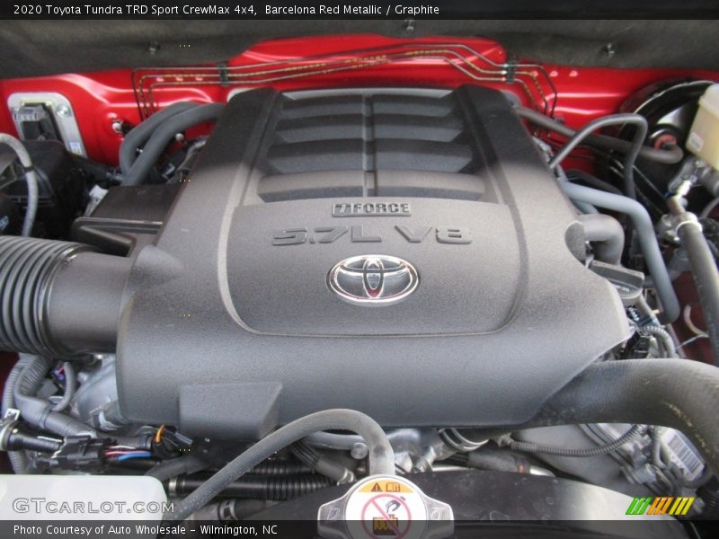 Barcelona Red Metallic / Graphite 2020 Toyota Tundra TRD Sport CrewMax 4x4