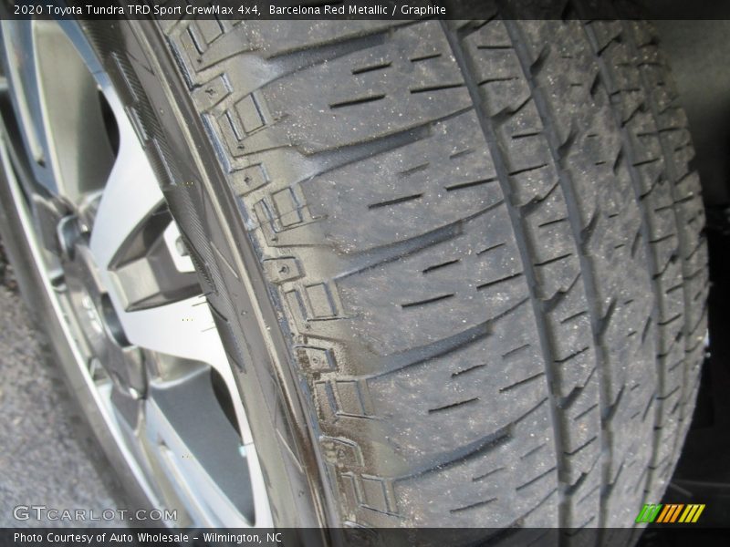 Barcelona Red Metallic / Graphite 2020 Toyota Tundra TRD Sport CrewMax 4x4