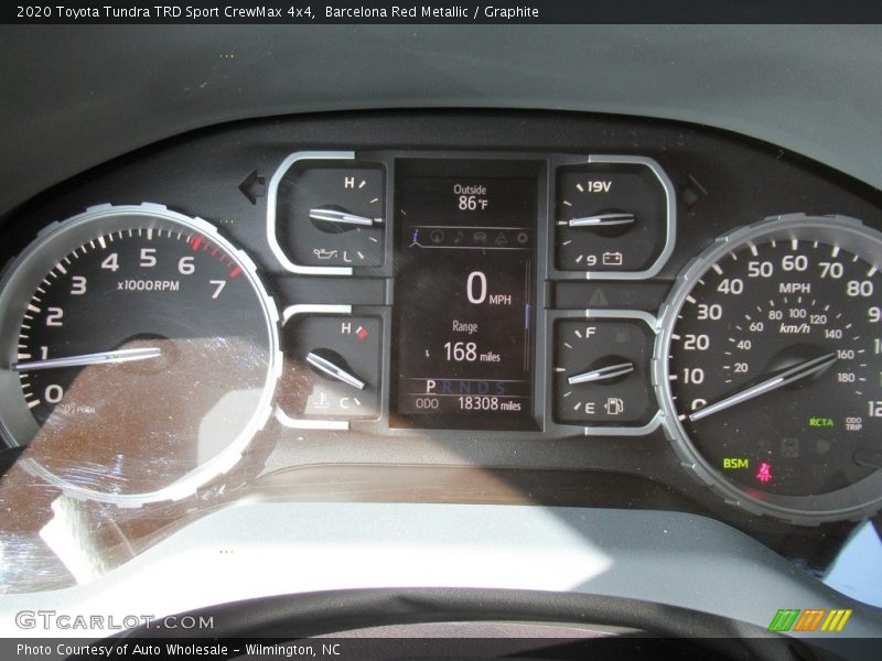 Barcelona Red Metallic / Graphite 2020 Toyota Tundra TRD Sport CrewMax 4x4