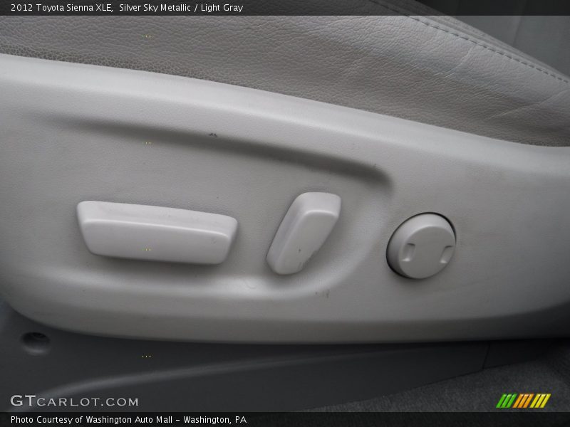 Silver Sky Metallic / Light Gray 2012 Toyota Sienna XLE