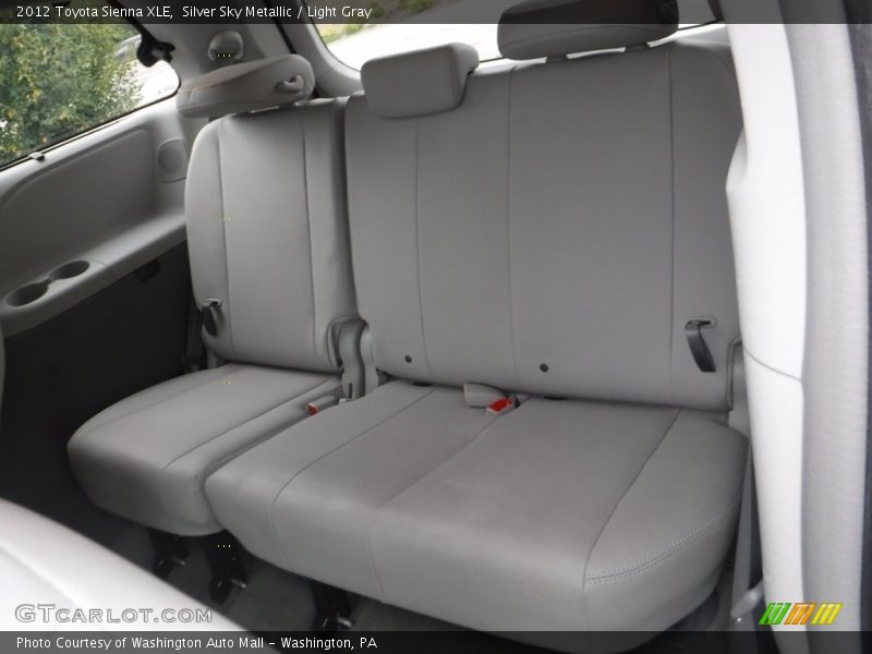 Silver Sky Metallic / Light Gray 2012 Toyota Sienna XLE