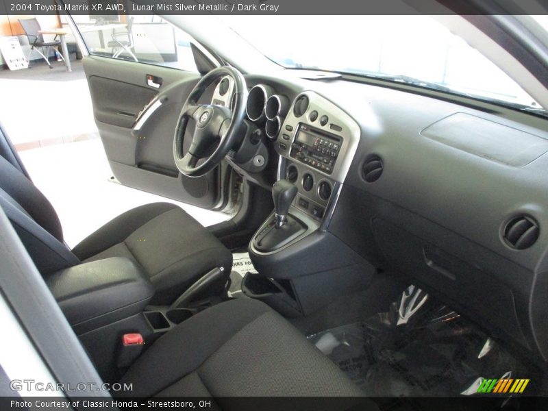Dashboard of 2004 Matrix XR AWD
