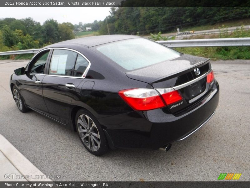 Crystal Black Pearl / Black 2013 Honda Accord Sport Sedan
