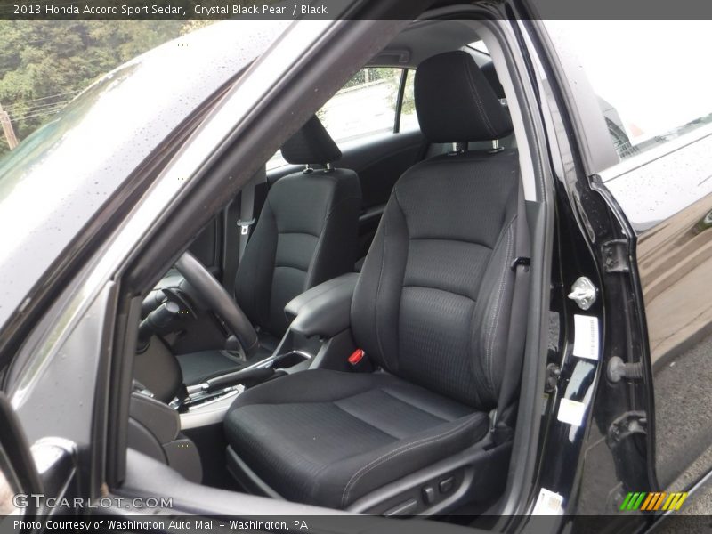 Crystal Black Pearl / Black 2013 Honda Accord Sport Sedan