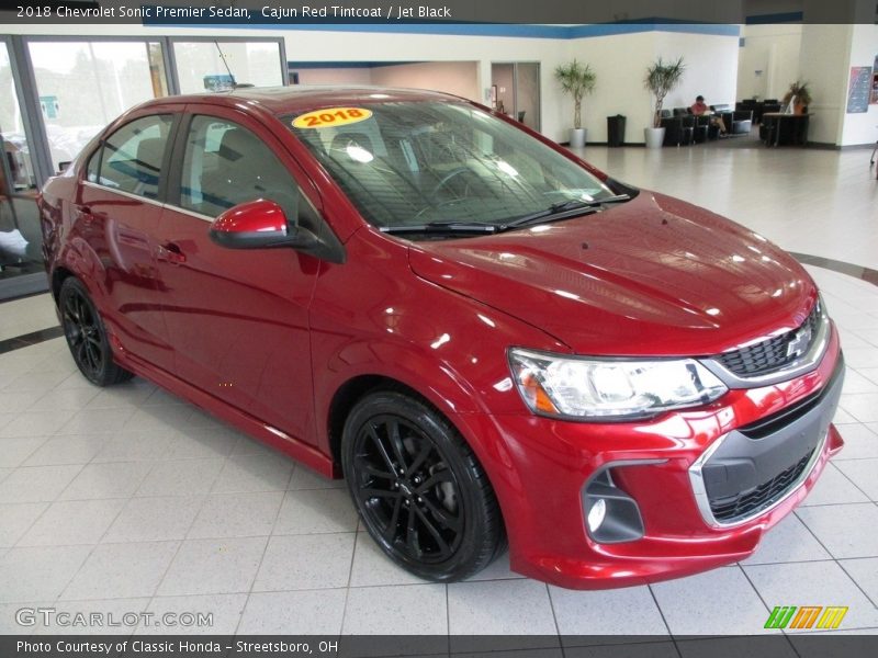 Front 3/4 View of 2018 Sonic Premier Sedan