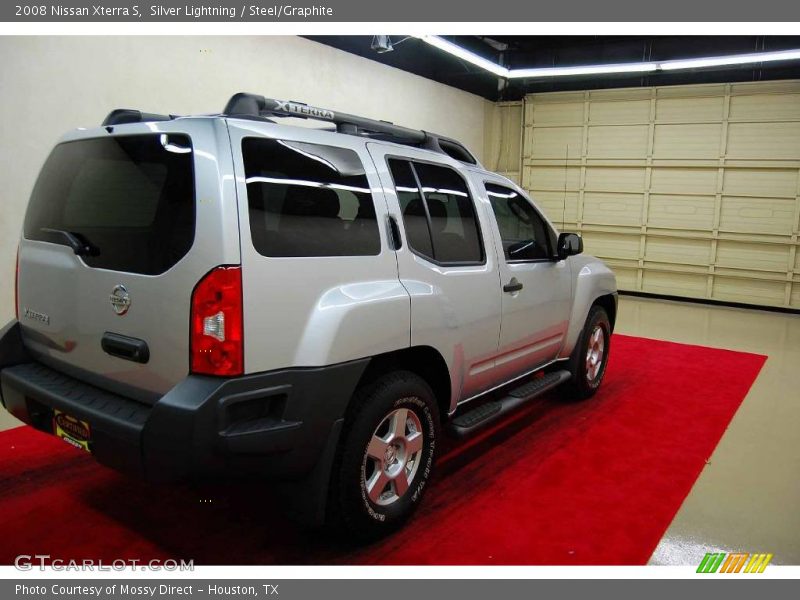 Silver Lightning / Steel/Graphite 2008 Nissan Xterra S