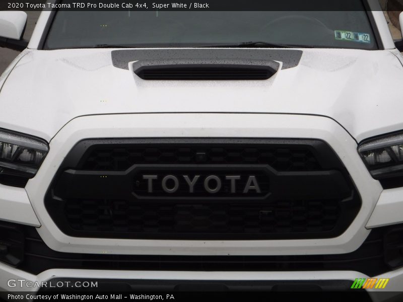 Super White / Black 2020 Toyota Tacoma TRD Pro Double Cab 4x4