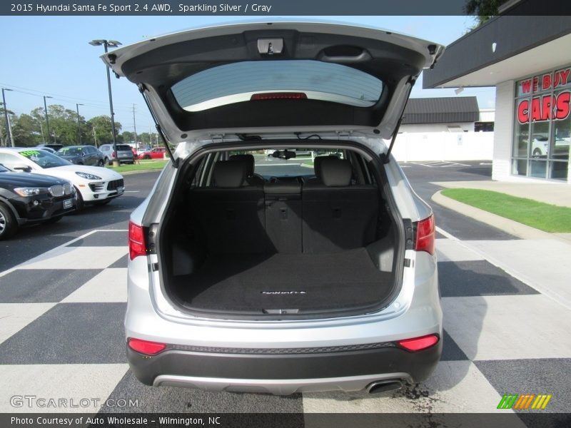 Sparkling Silver / Gray 2015 Hyundai Santa Fe Sport 2.4 AWD